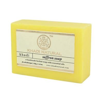 Khadi Natural Herbal Soap - Saffron 125 gm - Soaps
