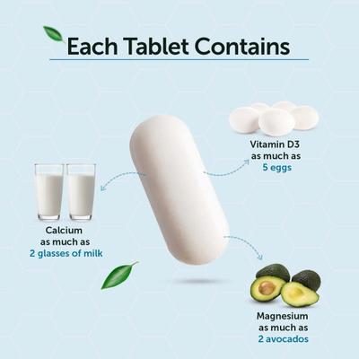 Neuherbs True Calcium With Natural Vitamin D3 Tablets 60's - Multi-Vitamins