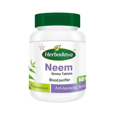 Herbodaya Neem Tablet 60's - Pure Herbs
