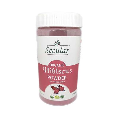 Secular Organic Hibiscus Powder 200 gm - Personal Care (Ayush)