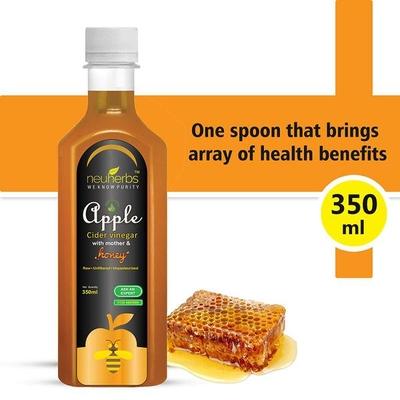 Neuherbs Apple Cider Vinegar With Mother and Honey 350 ml - Apple Cider Vinegars