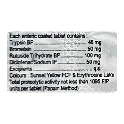 Muscoflex Forte Tablet 10'S - Pain relief-Ant