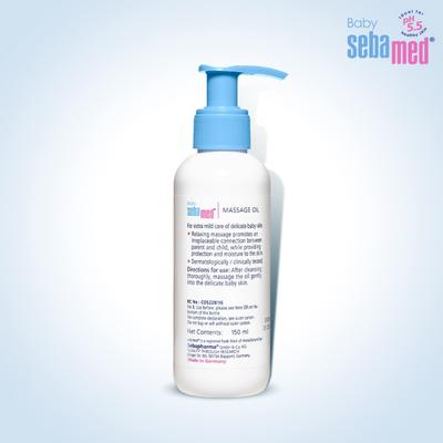 Sebamed Baby Massage Oil 150 ml (N) - Creams, Lotions & Oils
