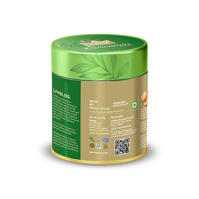 Happi Sage Curcumin Organic Veg Capsule 60's - Herbal Dietary Supplement