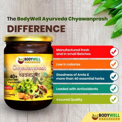 Bodywell Chyawanprash Paste (Pack of 2 x 600 gm) - Chyawanprash
