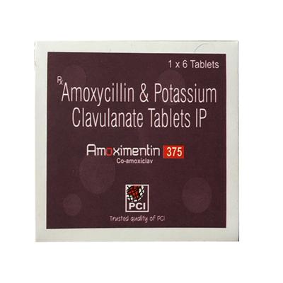 AMOXIMENTIN 375 Tablet 6's - Bacterial Infections-Pen