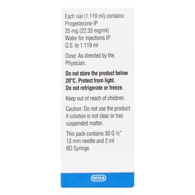 AQUAGEST 25 Injection 1.119ml - Hormonal Therapy-Oes