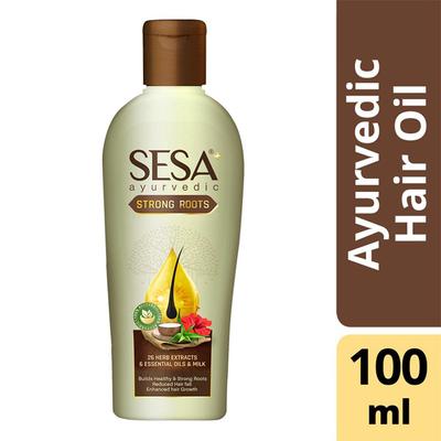 Sesa Plus Ayurvedic Strong Roots Hair Oil 100 ml - Hair Oils