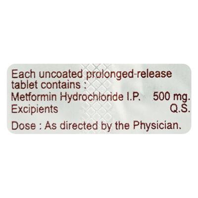 Forson SR 500mg Tablet 10'S - Diabetes-Ant