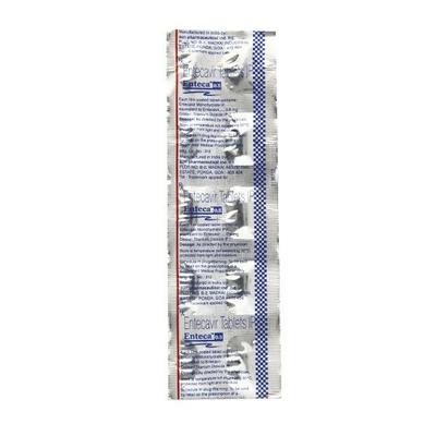Enteca 0.5mg Tablet 10'S - Viral infections-Ant