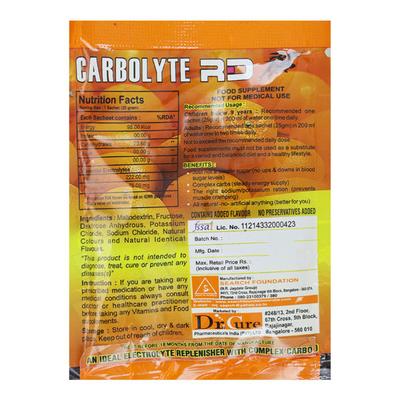 CARBOLYTE RD ORANGE FLAVOUR Sachet 25gm - Supplements-Vam