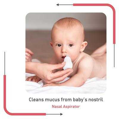 R for Rabbit Stylo All In One Grooming Kit - Red - Baby Grooming