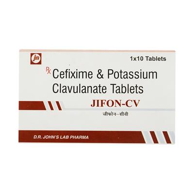 Jifon CV Tablet 10'S - Bacterial Infections-Cep