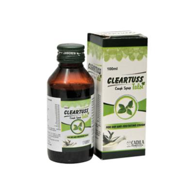 CLEARTUSS TULSI COUGH Syrup 100ml - Speciality Medicines
