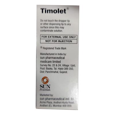 Timolet 0.50% Eye Drops 5ml - Glaucoma-Ant