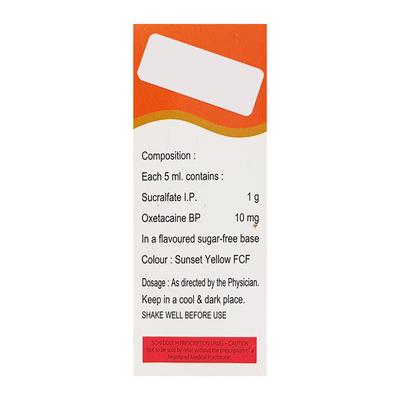 SFT O Sugar Free Suspension 100ml - Ulcer/Reflux/Flatulence-Aaa