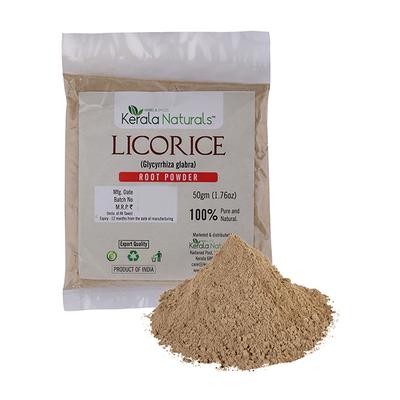 Kerala Naturals Licorice Root Powder (Pack of 3 x 50 gm) - Personal Care (Ayush)