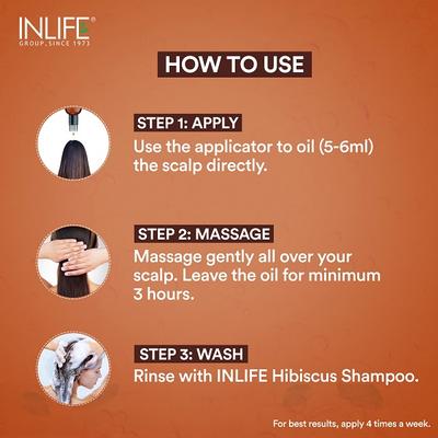 INLIFE Herbal Hair Oil 200 ml - Hair Oils