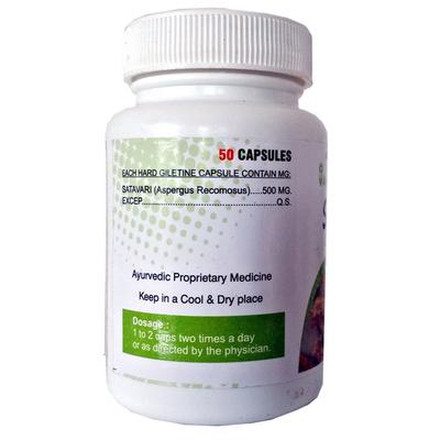 Ayursun Shatavari Capsule 50's - Pure Herbs