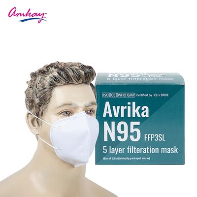Amkay Avrika N95 5 Layer Filtration Mask 25's - Face Mask