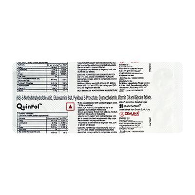 QUINFOL Tablet 10's - Supplements-Vam
