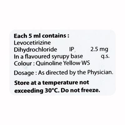 KYLAZINE 2.5 Syrup 30ml - Allergies-Ant