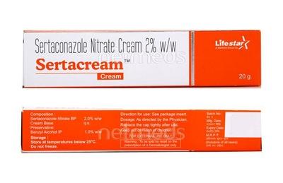 Sertacream Cream 20gm - Fungal Infections-Taa