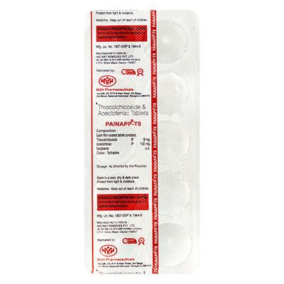 PAIN APP T 8 Tablet 10's - Pain relief-Nsa