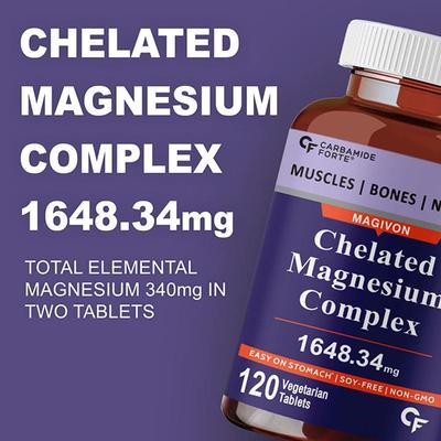 CF Chelated Magnesium Complex Veg Tablet 120's - Calcium And Minerals