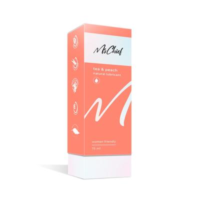 MsChief Tea And Peach Lubricant 75 ml - Flavoured Lubes