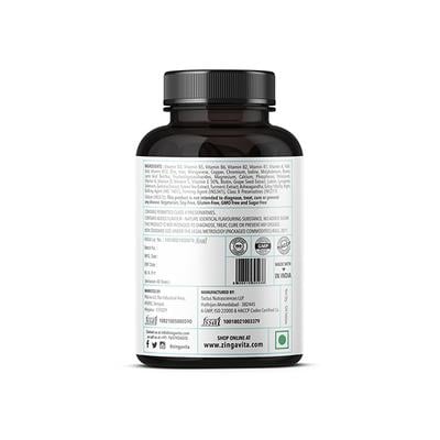 Zingavita Multivitamins with Probiotics & Prebiotics Tablet 120's - Multi-Vitamins