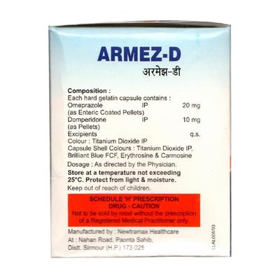 ARMEZ D Capsule 15's - Ulcer/Reflux/Flatulence-Aaa