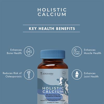 Zeroharm Holistic Calcium Tablet 60's - General Health