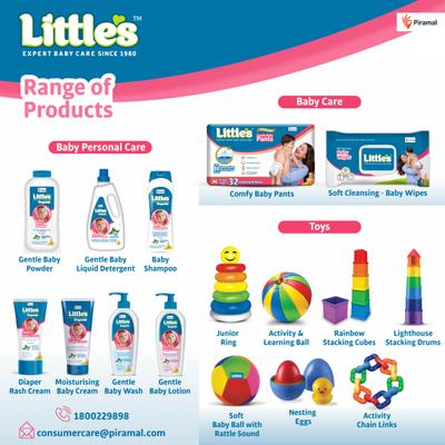 Little's Organix 99% Water Wipes 72's - Diapers & Wipes