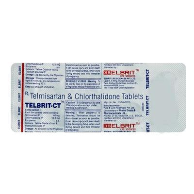 Telbrit CT Tablet 10'S - Hypertension-Ana
