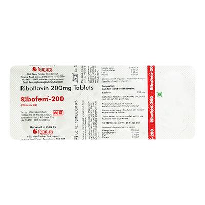 RIBOFEM 200 Tablet 10's - Supplements-Vam