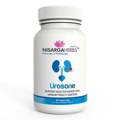 NisargaHerbs Urosone Veggie cap 60's - Speciality Medicines