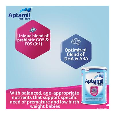 Aptamil Preterm Powder 400 gm (Tin) - Baby And Infant Supplements