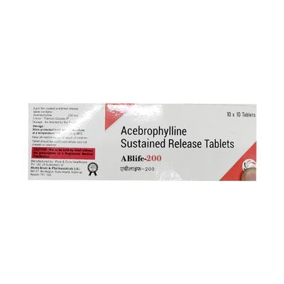 ABLIFE 200 Tablet 10's - Asthma/COPD-Ast