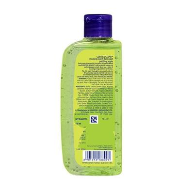 Clean & Clear Morning Energy Face Wash - Purifying Apple 100 ml - Face Washes