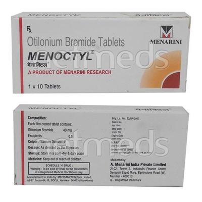 Menoctyl Tablet 10'S - Muscle Spasm-Ant