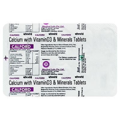 CALFORD Tablet 10's - Supplements-Cal