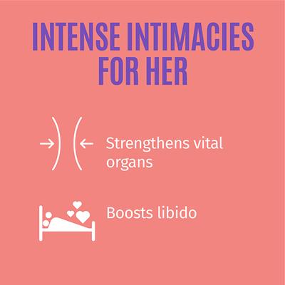 AADAR Pleasure 500 mg Capsule - Vitality & Stamina for Women (Pack of 2 x 60's) - Sexual Healthcare