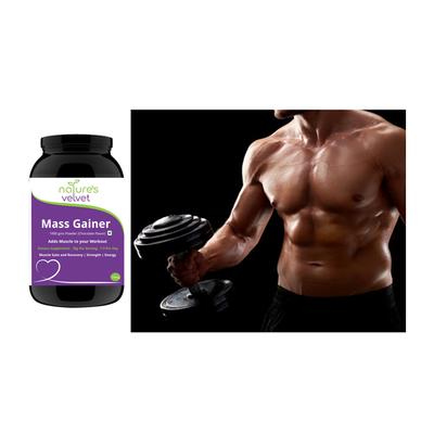 Natures Velvet Mass Gainer Powder - Chocolate Flavour 1000 gm - Speciality Medicines