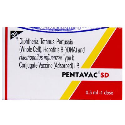 Pentavac SD (1Dose) Vaccine 0.5ml - Vaccines