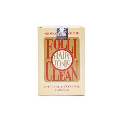 Dr.Wellmans Folli Clean Tonic (Internal x 30 ml + External x 30 ml) - Homeopathic Drops