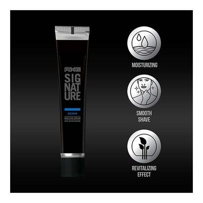 AXE Signature Lather Shaving Cream - Denim 30 gm - Shaving Creams