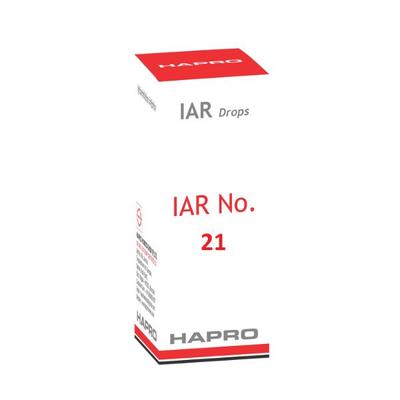 Hapro IAR No.21 Drops 30 ml - Homeopathic Drops
