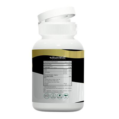 Health Veda Plant Based DHT Blocker Veg Capsule 60's - Herbal Dietary Supplement