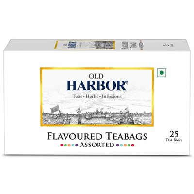 Old Harbor Flavoured Tea Bags - Assorted 25's - Herbal/Green Teas